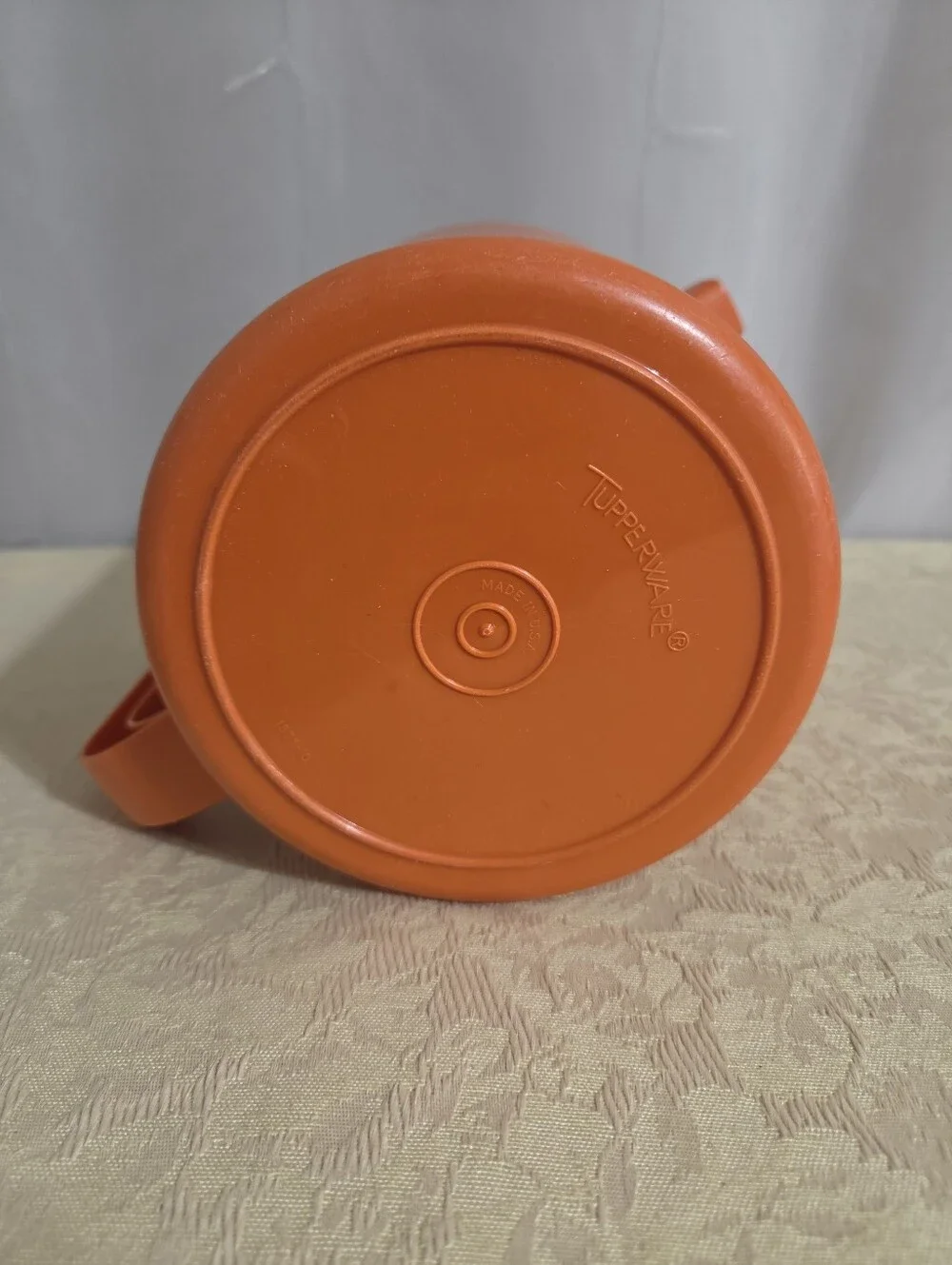 Tupperware - Vintage Harvest Orange 1.5Qt. Pitcher